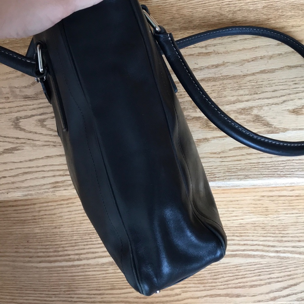 VINTAGE COACH leather shoulder bag - Picture 6 of 13